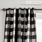 Grainger Buffalo Check Blackout Window Curtain - Image 2