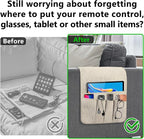 Remote Control Holder, Anti Slip Armchair Caddy Couch Caddy - Image 3