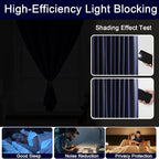 Self Adhesive Curtains, No Drilling Curtains, Easy Installation - Image 3
