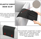 Remote Control Holders for Armchairs, Couch Caddy, Featuring Non-Slip Bases | 5 - Image 5