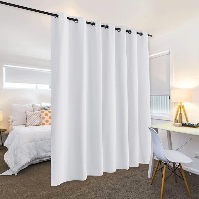 RYB HOME Extra Long Curtains for Home Theater Office Backdrop Dining Room | - Image 3