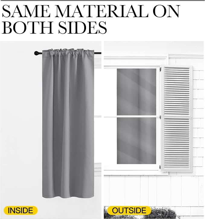 NICETOWN Blackout Curtain Panels - Image 6