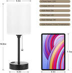 Dicoool Bedside Table Lamp for Bedroom - Image 3