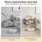 Floating Nightstand Set of 2, Wood Bedside Shelf Wall Mounted Nightstand - Image 5