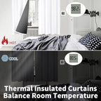 BGment Short 100% Blackout Curtains - Image 4