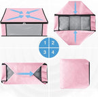 HomeHacks 3-Pack Clothes Organizer Storage Bags, 35L Storage Bins, Reinforced - Image 3