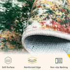 RELEANY Washable 6'x9' Abstract Area Rug - Image 4