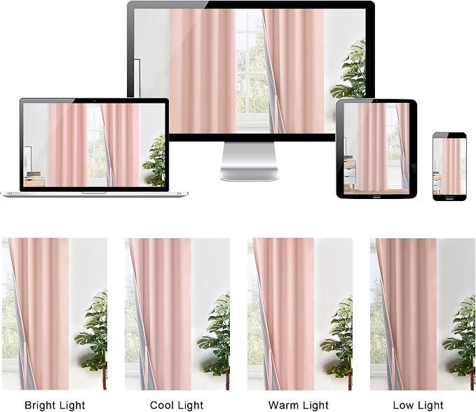XWZO 100% Blackout Curtains - Image 8