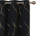 Deconovo Curtains for Living Room, Pattern Blackout Curtains 72 Inches Long | by Unknown