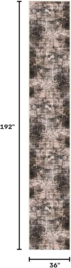 Abstract Runner Rug 3x16 Ft Washable Runners - Image 2
