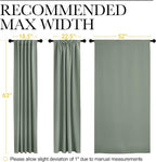 NICETOWN Window Treatment Curtains Room Darkening Drapes - Image 7