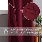 DWCN Christmas Blackout Curtains - Image 2