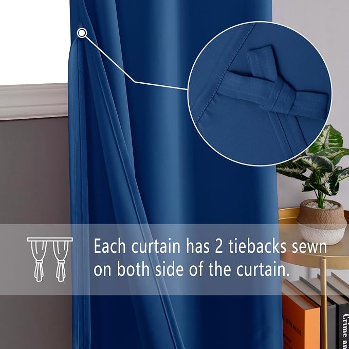 DWCN Blackout Curtains for Bedroom - Image 2