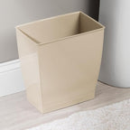 iDesign Small Plastic Bathroom Trash Can, - Image 7