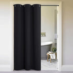 NICETOWN Faux Folding Accordion Doors, Front Door Curtains by NICETOWN