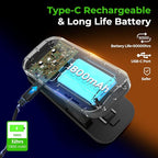 CUHIOY 2Pack Rechargeable Clip on Reading Light - Image 2