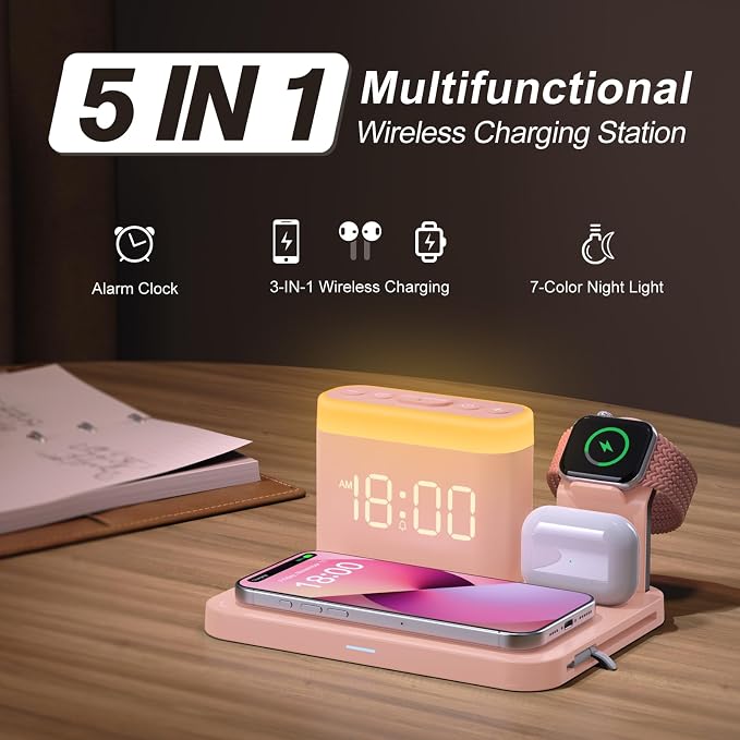 ANJANK 5 in 1 Wireless Charging Station - Image 2