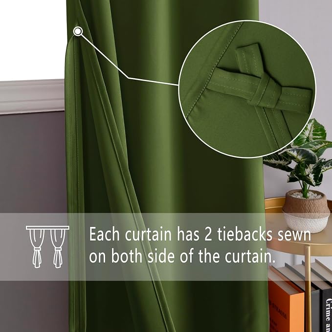 DWCN Blackout Curtains for Bedroom - Image 2