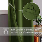DWCN Blackout Curtains for Bedroom - Image 2