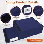 StorageTastic 2 Pack Bed Sheet Closet Organizers and Storage, Sturdy Foldable - Image 5