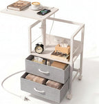 Faesun Swivel Lift Top Nightstand by Faesun