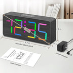 DreamSky Wooden Digital Alarm Clock - Image 6