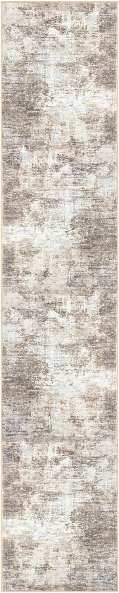Abstract Runner Rug 2x10 Ft Washable Runners - Image 9