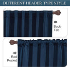 RYB HOME Velvet Room Darkening Curtains - Image 3