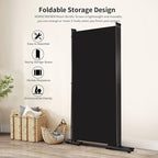 Room Divider Folding Privacy Screens, 6FT Tall Divider - Image 3