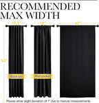 NICETOWN Halloween Blackout Curtains Window Panel Drapes - Image 7