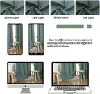 Simplebrand Ava Dark Green Blackout Curtains - Image 8