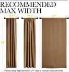 NICETOWN Blackout Curtain Panels Window Draperies - Image 7