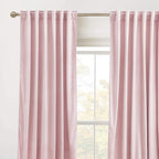 RYB HOME Velvet Curtains 120 inches Long, Extra Long High Ceiling Curtains | - Image 2