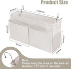 Bedside Caddy Organizer with Fixed Straps, Bunk Bed Caddy ideal - Image 2