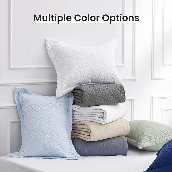 Love's cabin Quilts for Queen Bed White Bedspreads - Image 8