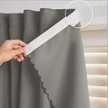 Self Adhesive Curtains, No Drilling Curtains, Easy Installation by gonnrly