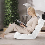 GIANTEX Floor Chair with Back Support, 14 Adjustable Position, Padded Sleeper - Image 8