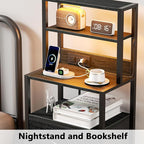 Night Stand, Tall Nightstand - Image 4