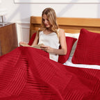 Whale Flotilla Ultra Soft Queen Quilt Bedding Set, Lightweight - Image 4