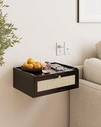 Floating Nightstand, Wall Mounted Night Stand - Image 7