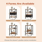 SUPERJARE Nightstand Set of 2 - Image 5