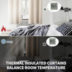 BGment Short Blackout Curtains 48 Inch Length - Image 3