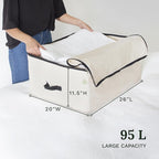 Canvas Storage Bags for Comforters and Blankets - Image 5