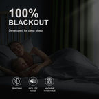 NICETOWN 100% Blackout Short Curtains - Image 6