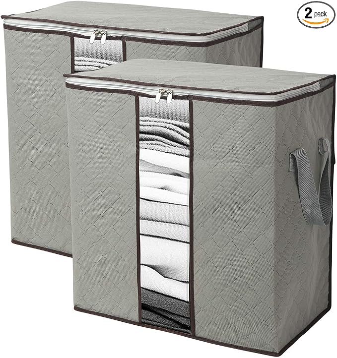 Szxc 2 Pack Foldable Large Storage Bags by Szxc