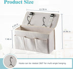 Bedside Caddy / Bedside Storage Organizer Hanging Bag - Image 2