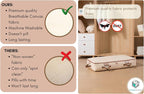 Canvas Storage Bags Designer Organizer - Image 4