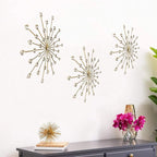 ZEXUIRU 3 Set Gold Starburst Wall Art - Image 5