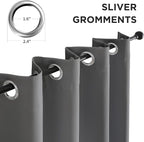 CUCRAF Blackout Curtains Thermal Insulated Room Darkening Drapes - Image 2