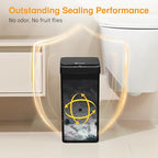 Black Bathroom Trash Can 2.6 Gallon Motion Sensor Trash Cans Automatic - Image 3